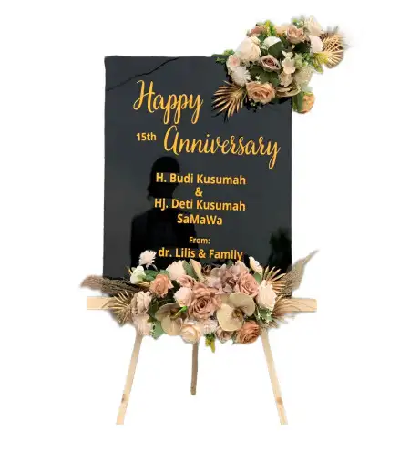 Papan Bunga Akrilik Kelapian